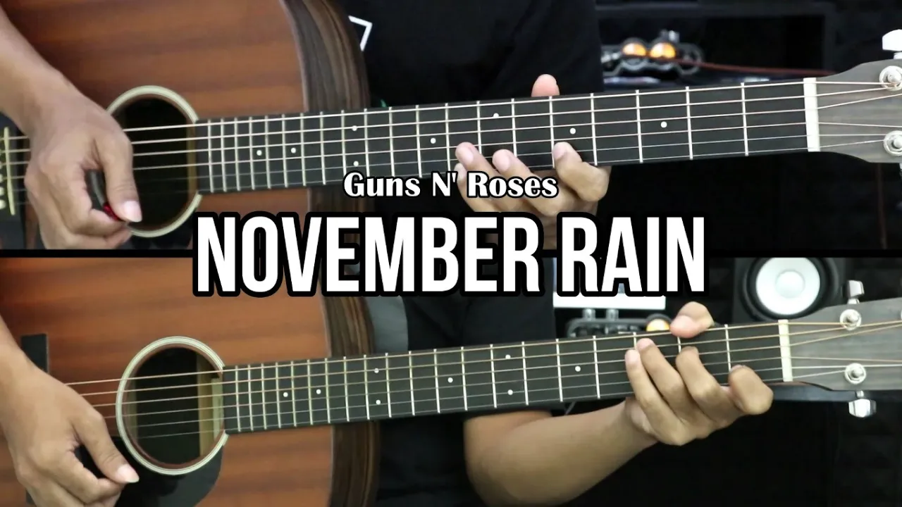 November Rain - Guns N' Roses | EASY Guitar Lessons - Guitar Tutorial November Rain - Guns N' Roses | EASY Guitar Lessons - Guitar Tutorial