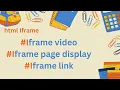 HOW TO CREATE HTML RESPONSIVE IFRAMES WHAT IS IFRAME EXAMPLE OF PAGE DISPLAY IFRAME EXAMPLE