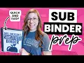 Creating My Substitute Binder Emergency Sub Plans Falling in Love With Teaching Again VLOG 28