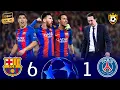 Lagu Barcelona destroys PSG with the best comeback in history🤯🌟💣❯ Barcelona (6-1) PSG ● UCL 2017 🎬 FHD