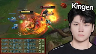 이렐리아 하드카운터 올라프 상대로 역대급 명장면 나왔습니다🔥