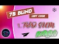 LeetCode Blind 75 - Problem 1 Two Sum Code Tamizh