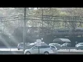 CT Rail 6699 on mini bomb set passing Big Y in Naugatuck CT