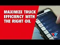 How To Choose The RIGHT OIL For Your Truck EXPERT Tips Guide VALVOLINE