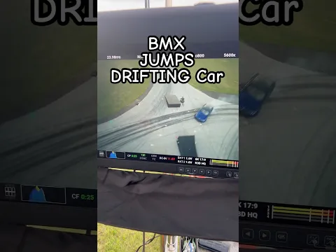 @BillyPerry BMX jumps Drifting BMW M5 #bts #drone #bmw #m5 #bmx