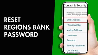How to Reset Regions Bank Password