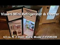 Vissani Mini Refrigerator Freezer - Model HVDR45B