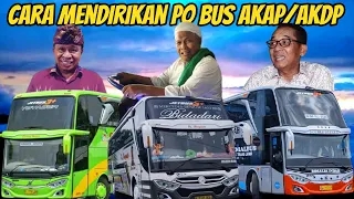 How to Establish an Intercity and Intercity Bus Company Until It Starts Operating in Indonesia