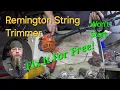 Remington String Trimmer Won t Start-Fixed