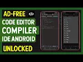 Best Free Code Editor Compiler Ide App for Android