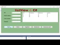 C tutorial for beginners - insert update and delete data in listView without using database