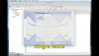 Sqlite Studio export table as CSV format