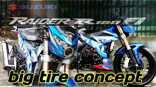 Suzuki Raider R150fi - Big Tire Concept