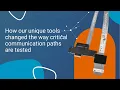 Breaking the link How our unique tools changed the way critical communication paths are tested