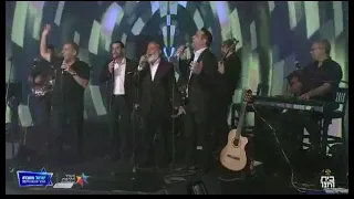 אורי שבח ובניו רן ואור אביהו מדינה מארח הופעה בערוץ 24 