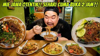 KAGET!! KATANYA WARUNG MIE JAWA OTENTIK INI CUMA BUKA 2 JAM??