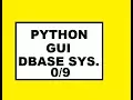 Python Gui Database Sys Intro 0 of 9