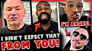 Jon Jones made an UNEXPECTED statement to Dana White / Charles Oliveira RESPONDS to Michael Chandler