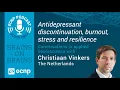Download Lagu Antidepressant discontinuation, burnout, stress and resilience | Brains On Brains