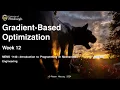 Lecture 11 1 - Gradient-Based Optimization