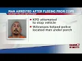 Man arrested in Kearney after fleeing from authorities