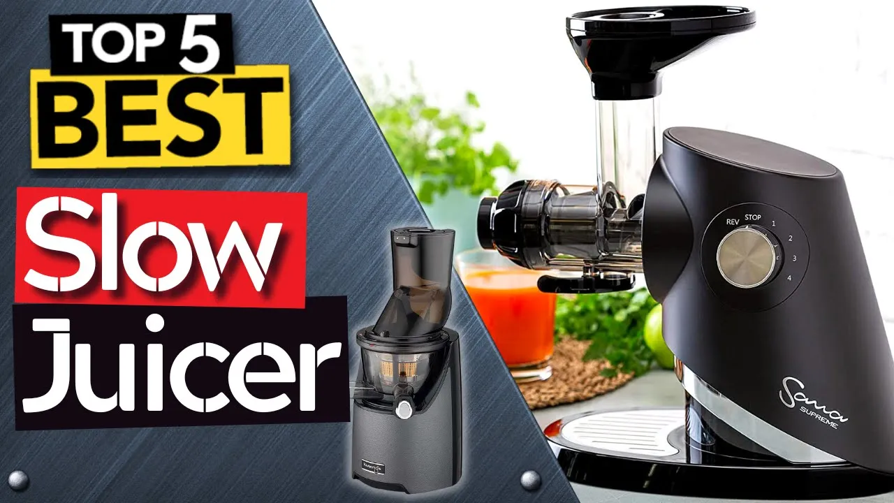✅ TOP 5 Best Slow Juicer [ 2023 Buyer's Guide ]