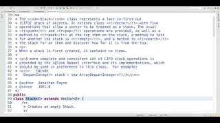 Stack Implementation in Java -40
