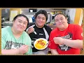 Download Lagu [Sumo food] Late-Night Snack of the Three Sumo Brothers / Chicken Mayo, Croquette / Hair Shaving