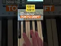 Lagu HOW TO PLAY TOKYO DRIFT 🎹👀 #shorts #short #shortsvideo #shortvideo #tokyodrift #tutorial #piano