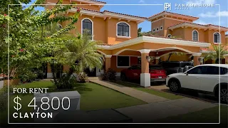 4 800 Furnished 4-Bedroom House for Rent in Clayton Panama Private Pool Terrace