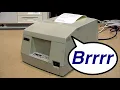 Remember noisy receipt printers - Epson TM-U325