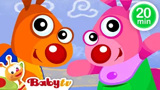 kenny u0026 goorie friendly kangaroos surprise in a pocket full episode cartoons babytv