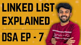 Linked List Explained Data Structures Ep-7 DS Mastery code io - Tamil
