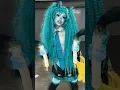 Curly Miku Wig Styling