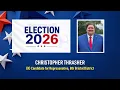 Candidate Interview Christopher Thrasher R 8th Bristol District Primary Election