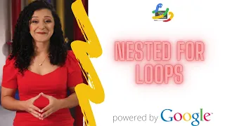 33-Nested for Loops python crash course by google python for beginners LearnEra Studio