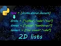 Python 2D lists