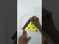 Triangle shape cutout