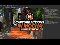 Triggering Python from Actions in Mocha Mocha Pro
