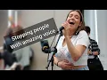 Download Lagu STOPPING people in PUBLIC Drivers licence Olivia Rodrigo - Allie Sherlock cover