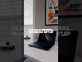 Clean Minimal M4 Max MacBook Setup