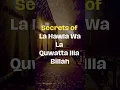 Secrets of La Hawla Wa La Quwatta Illa Billah | Ustadh Mohamad Baajour