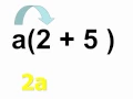 Distributive property