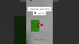 حولت علم الجزائر إلى انمي Drawing Anime لايك اشتراك Shrots رسم أنمي Shortvideo الجزائر 
