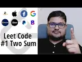 Leetcode 1 Two Sum problem - python