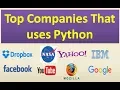 Top Companies that using Python Programming Language