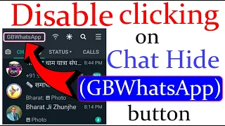 Download How to Disable clicking on GB WhatsApp button GB WhatsApp Trick 2021 | KaiseKareTech MP3