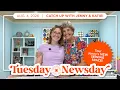 Tuesday Newsday with Katie and Jenny Take a Peek at Jenny s Sewing Space