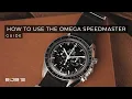 Omega Speedmaster Instruction How To Use The Tachymeter Bezel Chronograph Function