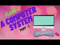 Class 3 A Computer System Chapter 1 ICSE Syllabus